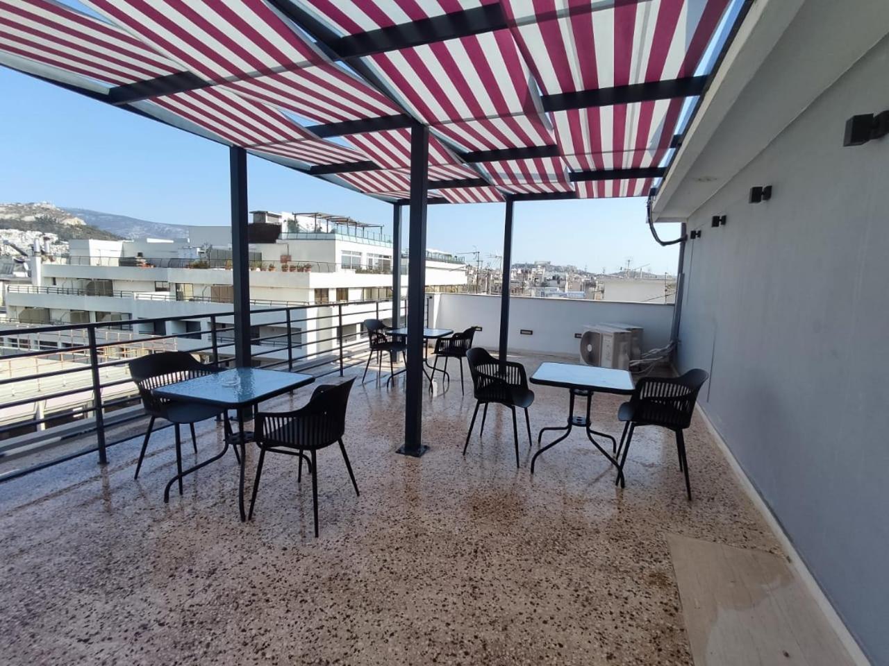Voda Luxury Residence #201 - Acropolis View Rooftop Athens Luaran gambar