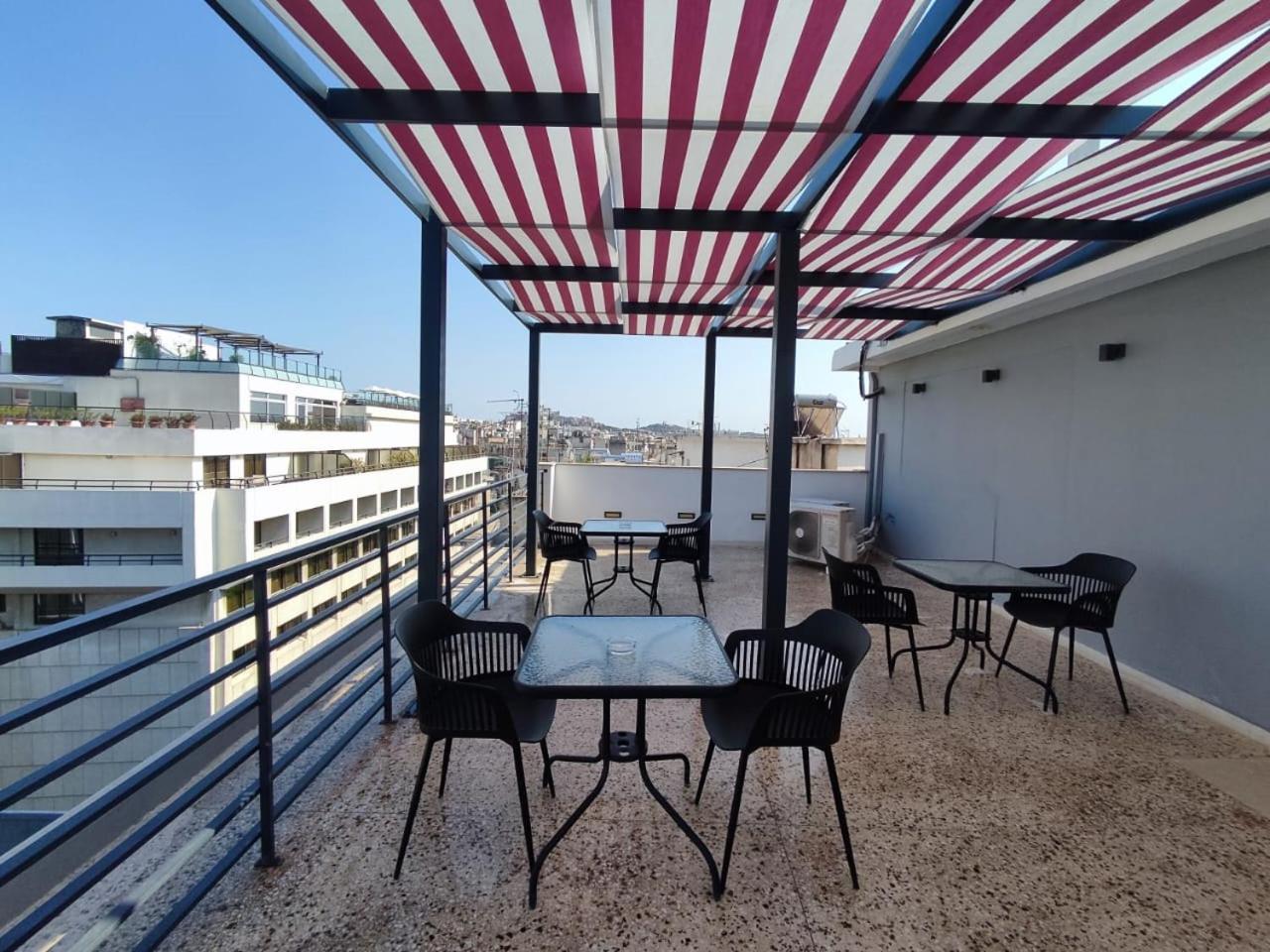 Voda Luxury Residence #201 - Acropolis View Rooftop Athens Luaran gambar